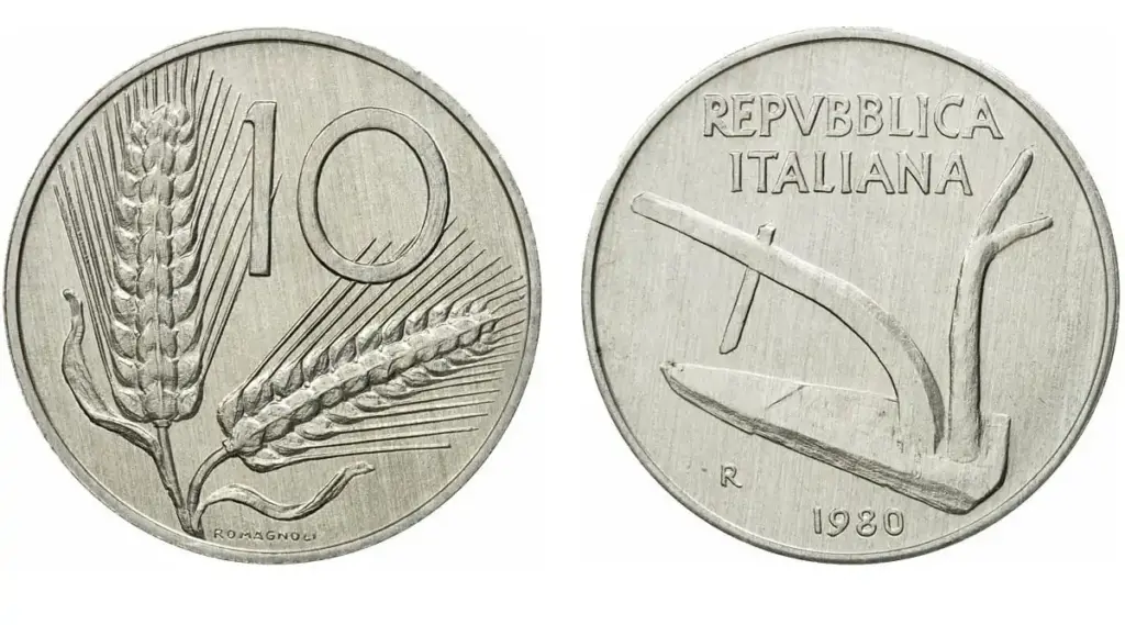 Quanto valgono oggi le 10 Lire con la spiga
