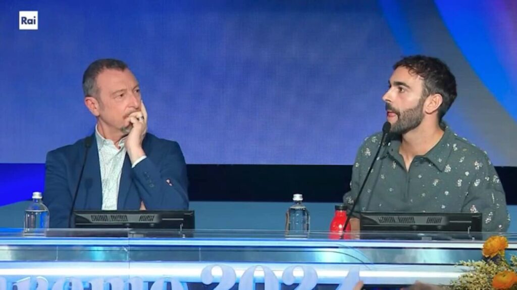 Sanremo 2024, ecco cosa hanno cantato Amadeus e Marco Mengoni
