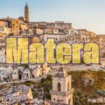 Panorama di Matera con i suoi famosi Sassi, patrimonio UNESCO e Capitale Europea della Cultura.